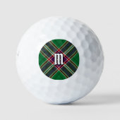 Clan MacFarlane Modern Hunting Tartan Golfball (Vorderseite)