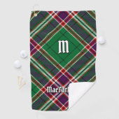 Clan MacFarlane Modern Hunting Tartan Golfhandtuch (Insitu)