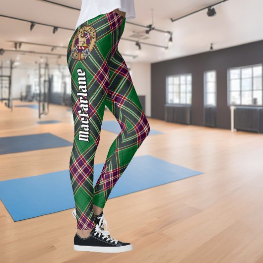 Clan MacFarlane Modern Hunting Tartan Leggings