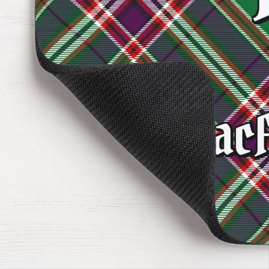 Clan MacFarlane Modern Hunting Tartan Mousepad (Ecke)