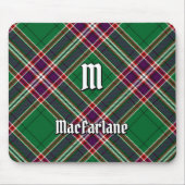 Clan MacFarlane Modern Hunting Tartan Mousepad (Vorne)