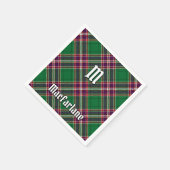 Clan MacFarlane Modern Hunting Tartan Serviette (Ecke)