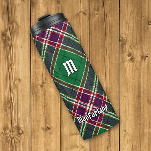 Clan MacFarlane Modern Hunting Tartan Thermosbecher