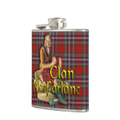 Clan MacFarlane Old Scotland Flask Flachmann (Links)