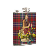 Clan MacFarlane Old Scotland Flask Flachmann (Rechts)