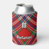 Clan MacFarlane Red Tartan Dosenkühler (Kanne Vorderseite)