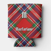 Clan MacFarlane Red Tartan Dosenkühler (Vorderseite)