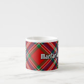 Clan MacFarlane Red Tartan Espressotasse (Vorderseite)