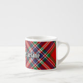 Clan MacFarlane Red Tartan Espressotasse (Rechts)