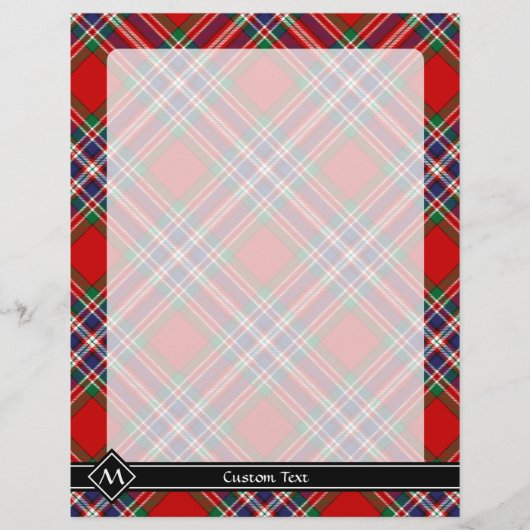Clan MacFarlane Red Tartan Flyer (Vorne)