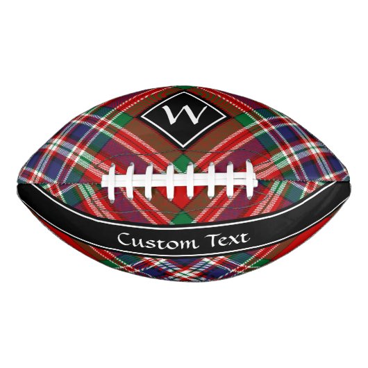 Clan MacFarlane Red Tartan Football (Vorderseite)