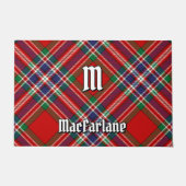 Clan MacFarlane Red Tartan Fußmatte (Vorderseite)