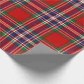 Clan MacFarlane Red Tartan Geschenkpapier (Ecke)