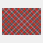 Clan MacFarlane Red Tartan Geschenkpapier Set (Vorderseite 3)