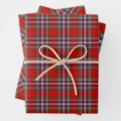 Clan MacFarlane Red Tartan Geschenkpapier Set (Beispiel)