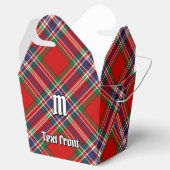 Clan MacFarlane Red Tartan Geschenkschachtel (Geöffnet)
