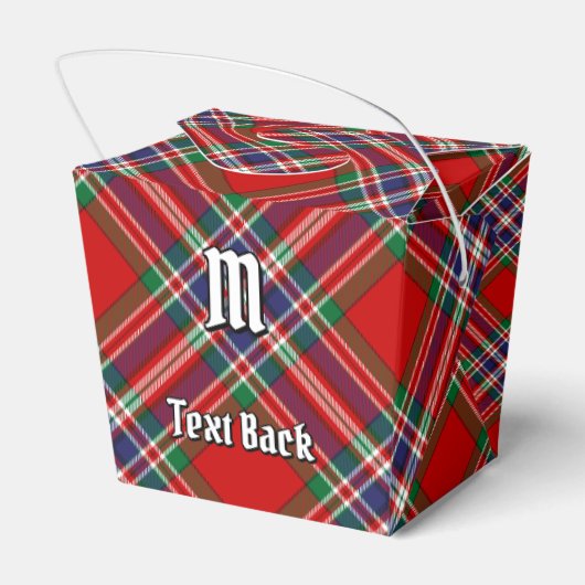 Clan MacFarlane Red Tartan Geschenkschachtel (Rückseite)