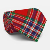 Clan MacFarlane Red Tartan Krawatte (Gerollt)