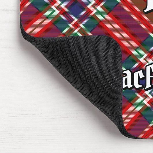 Clan MacFarlane Red Tartan Mousepad (Ecke)
