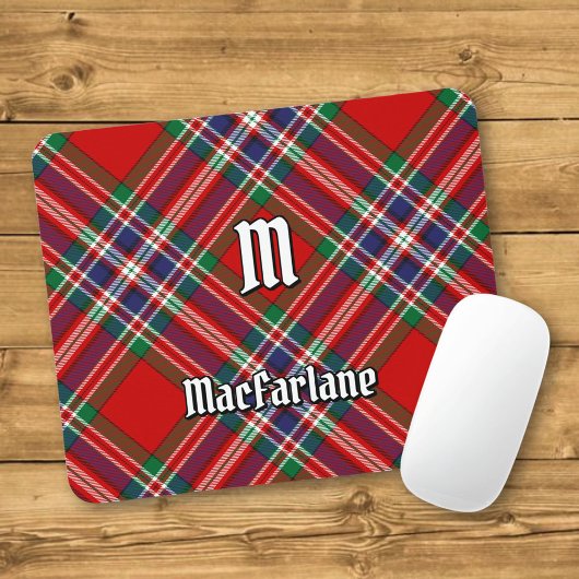 Clan MacFarlane Red Tartan Mousepad