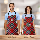 Clan MacFarlane Red Tartan Schürze