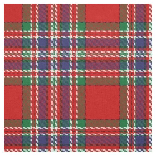 Clan MacFarlane Red Tartan Stoff (Muster)