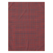 Clan MacFarlane Red und Royal Blue Scottish Tartan Tischdecke (Vorderseite)