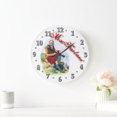 Clan MacFarlane Scottish Dream Clock Große Wanduhr (Zuhause)