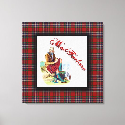 Clan MacFarlane Scottish Dream Leinwanddruck (Vorderseite)