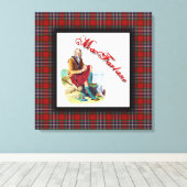 Clan MacFarlane Scottish Dream Leinwanddruck (Insitu (Holzboden))