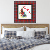 Clan MacFarlane Scottish Dream Leinwanddruck (Insitu (Schlafzimmer))