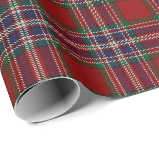 Clan MacFarlane ScottishTartan Geschenkpapier (Rolleneckpunkt)