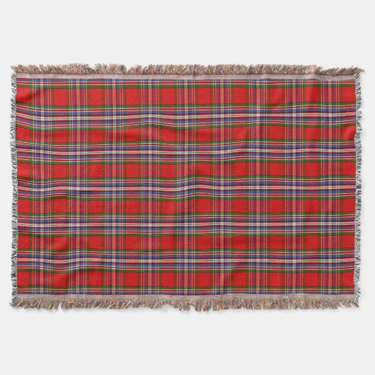 Clan MacFarlane Tartan Decke (Vorderseite)