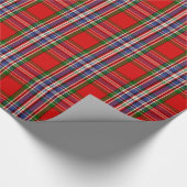 Clan MacFarlane Tartan Geschenkpapier (Ecke)