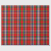 Clan MacFarlane Tartan Geschenkpapier (Flach)