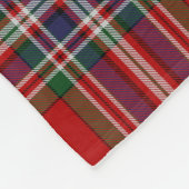 Clan MacFarlane Tartan Kariert Fleecedecke (Ecke)