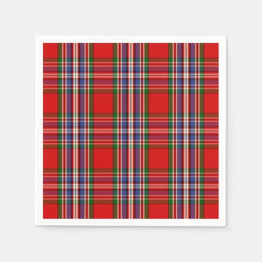 Clan MacFarlane Tartan Serviette (Vorderseite)