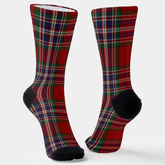 Clan MacFarlane Tartan Socken (Gewinkelt)
