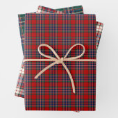 Clan MacFarlane Tartan Variationen Geschenkpapier Set (Beispiel)