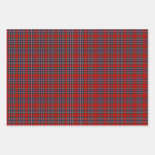 Clan MacFarlane Tartan Variationen Geschenkpapier Set (Vorderseite)