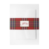 Clan MacFarlane Tartan Wedding Bly Band (Vorderseite Beispiel)