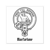 Clan MacFarlane Wappen Permastempel (Design)