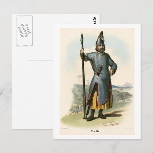 Clan Macfie Postkarte (Vorne/Hinten)