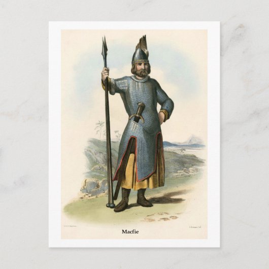 Clan Macfie Postkarte (Vorderseite)