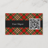 Clan MacGill Tartan Business Card Visitenkarte (Rückseite)