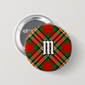 Clan MacGill Tartan Button (Vorne & Hinten)