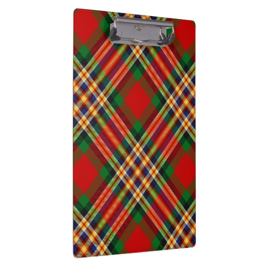 Clan MacGill Tartan Clipboard Klemmbrett (Rechts)
