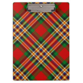 Clan MacGill Tartan Clipboard Klemmbrett (Vorderseite)