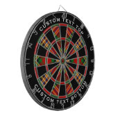 Clan MacGill Tartan Dart Board Dartscheibe (Vorderseite Links)