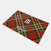 Clan MacGill Tartan Doormat Fußmatte (Schrägansicht)